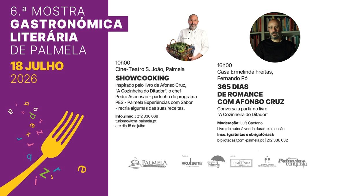 6.ª Mostra Gastronómica Literária