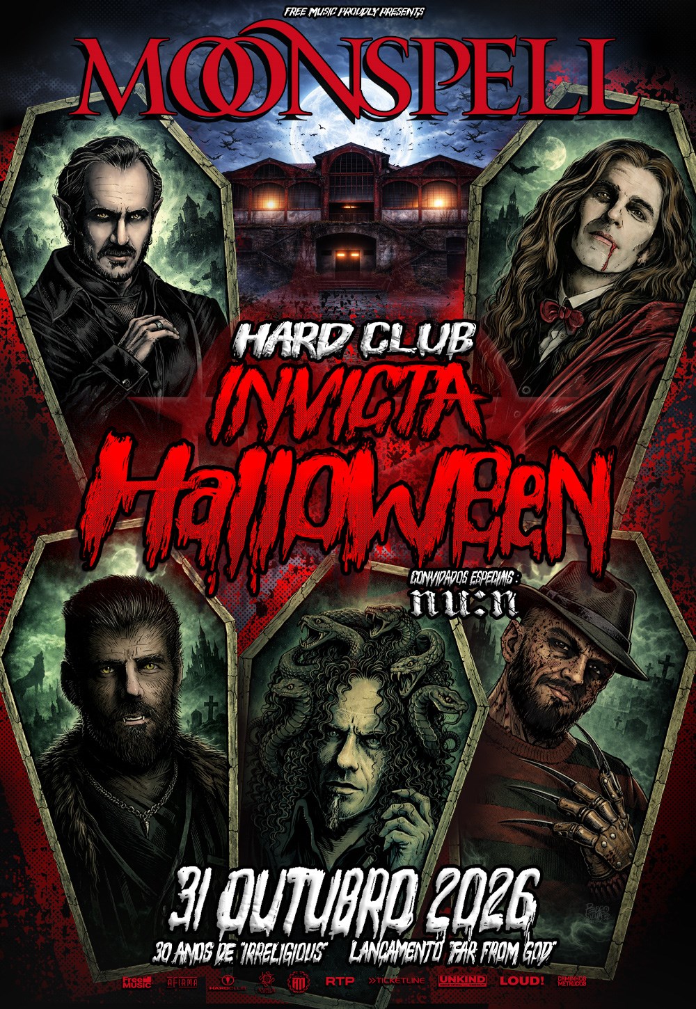 Moonspell | Invicta Halloween 2026