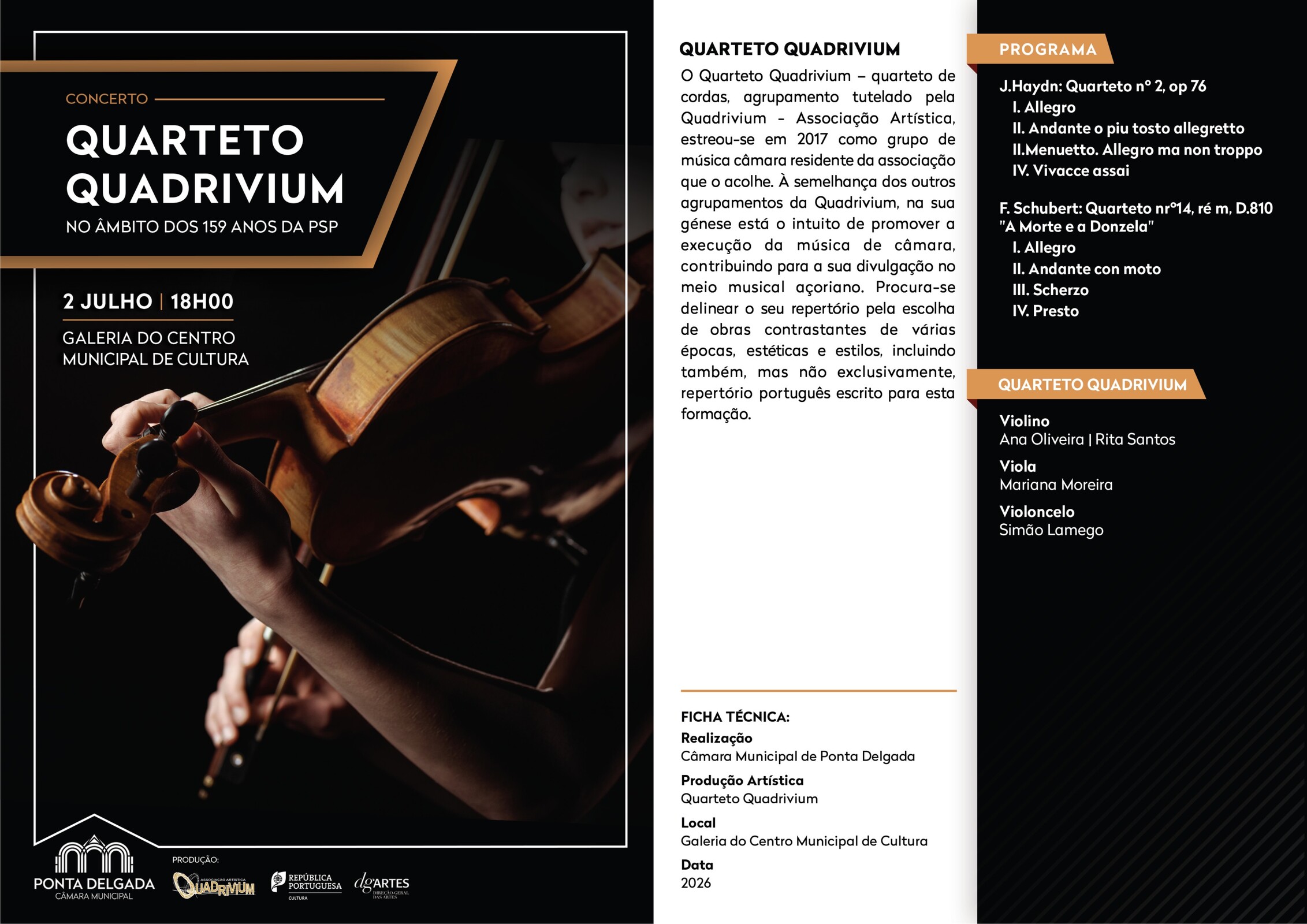 Quarteto Quadrivium Concert