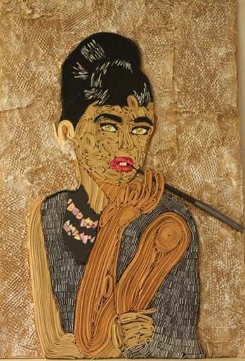 Arte das Texturas: From Lady Gaga to Audrey Hepburn