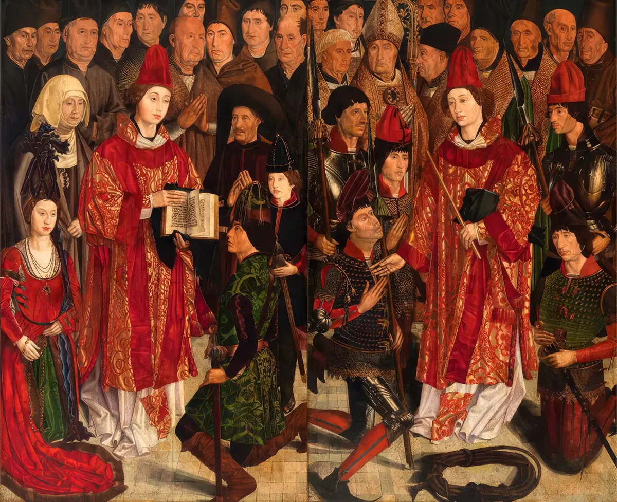 The Polyptych of the Green Windows