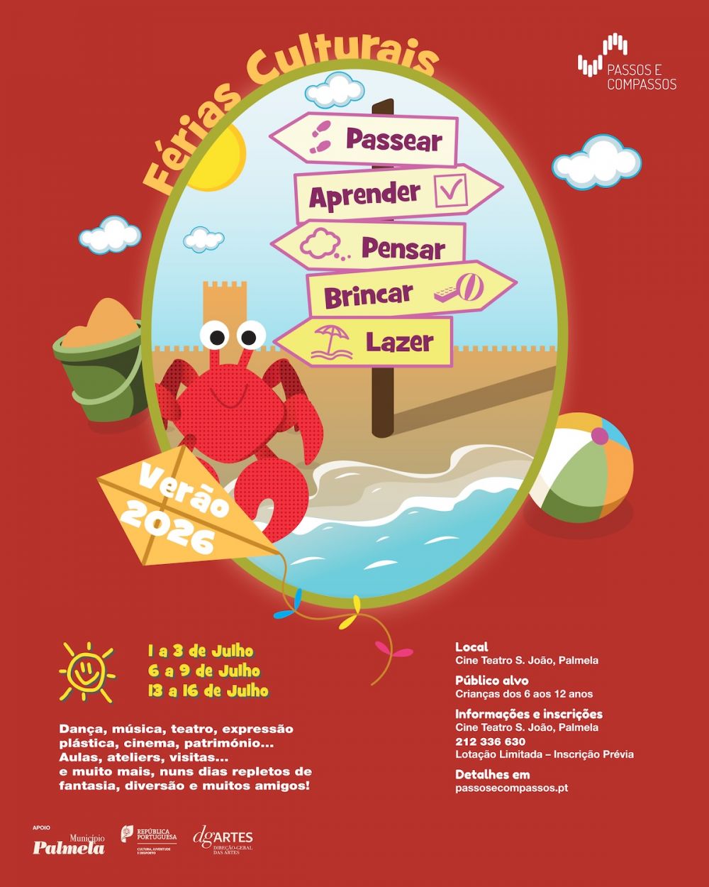 Férias Culturais - Verão 2026