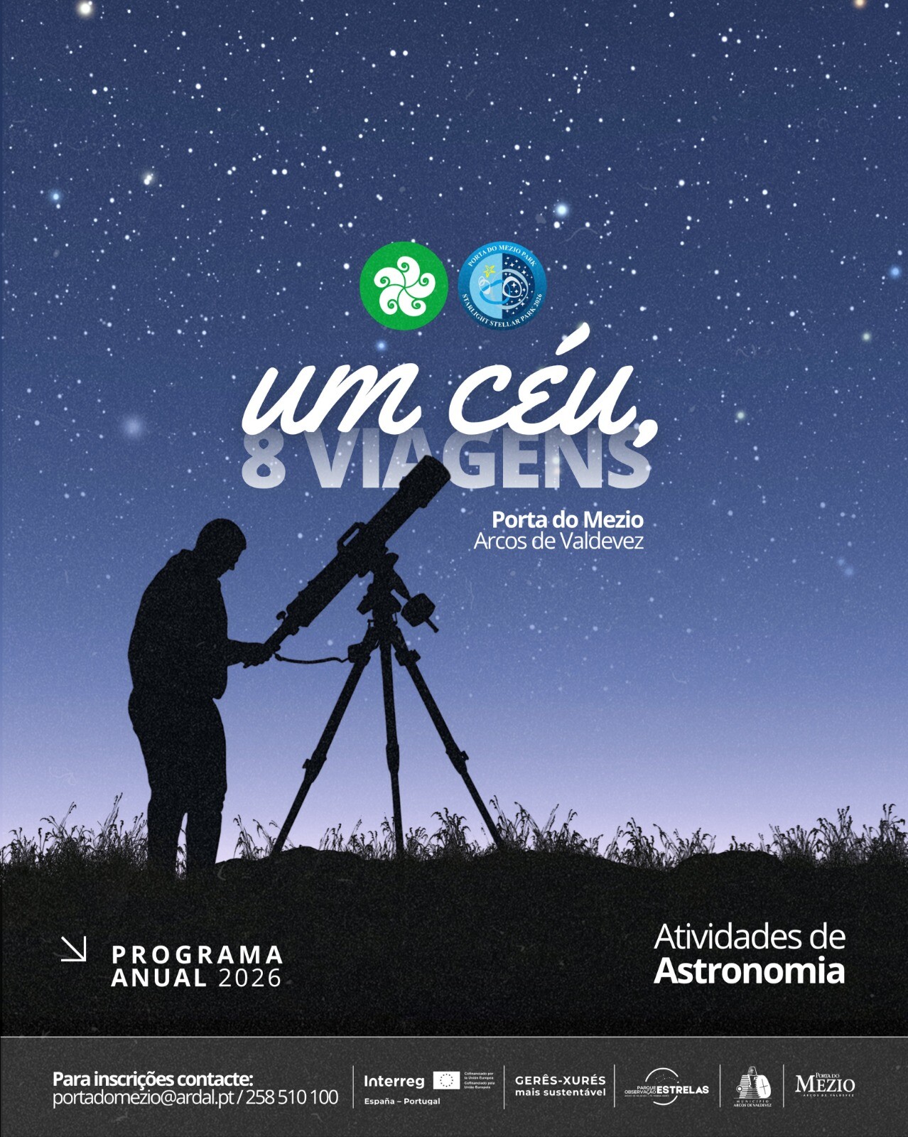 Um céu, 8 viagens