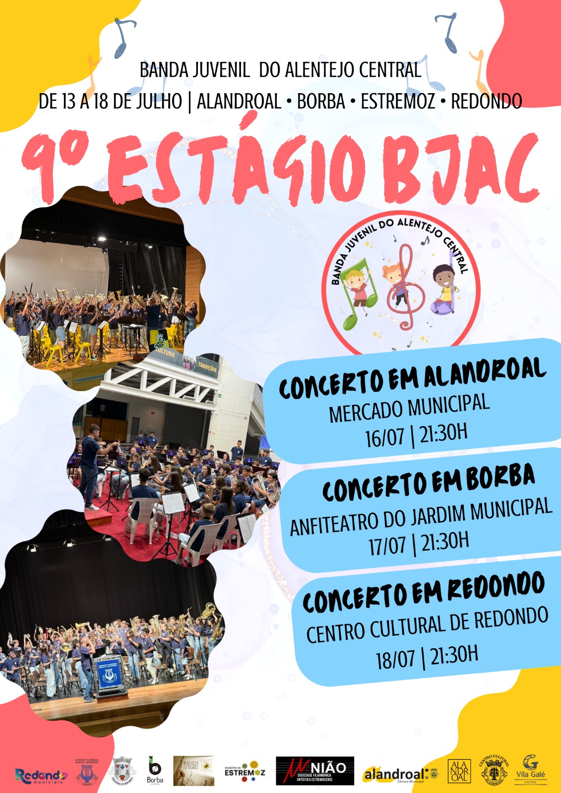 9º Estágio BJAC: Concerto em Redondo