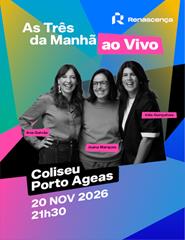 AS TRÊS DA MANHÃ AO VIVO